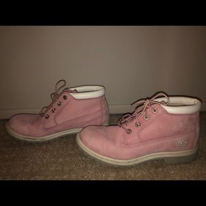 Pink Timberlands Size 9